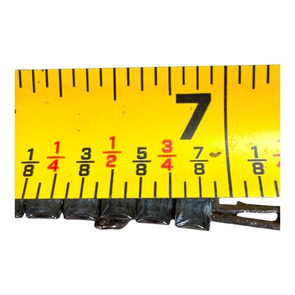 Vintage Weiss Silver-Tone Bracelet With Blue Rhinestone Accents & Safety Chain 7 - Picture 6 of 9